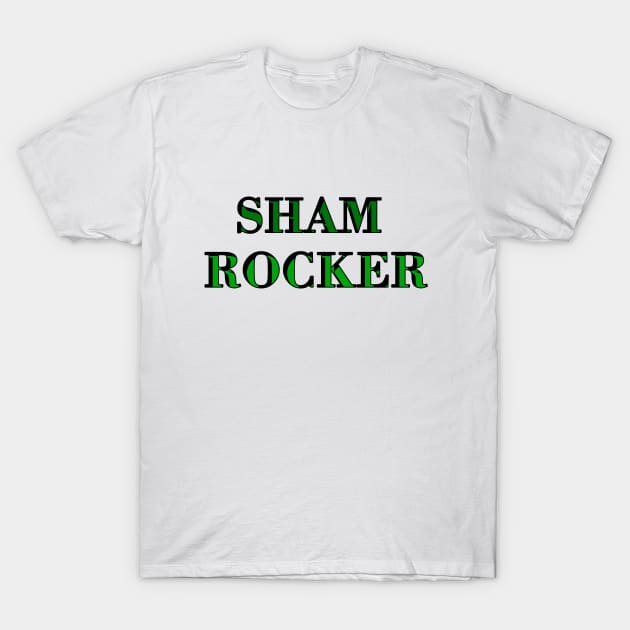 Shamrocker St. Patrick's Day T-Shirt by AdrianaHolmesArt